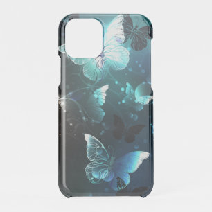 Mint Night Butterflies iPhone 11 Pro Case