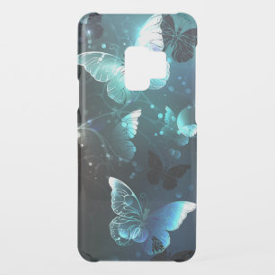 Mint Night Butterflies Uncommon Samsung Galaxy S9 Case