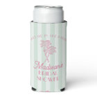 Mint Palm Spring Pastel Beach Bridal Shower Favors