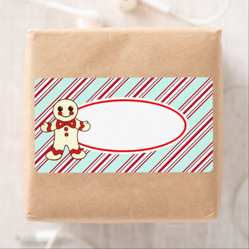 Mint Peppermint Christmas Cookies Labels