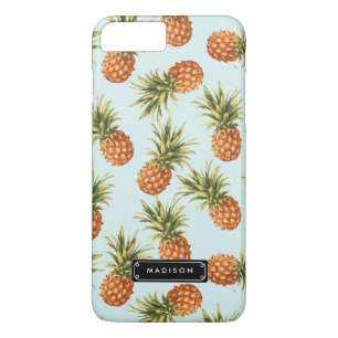 Mint Pineapple Personalized iPhone 8 Plus/7 Plus Case