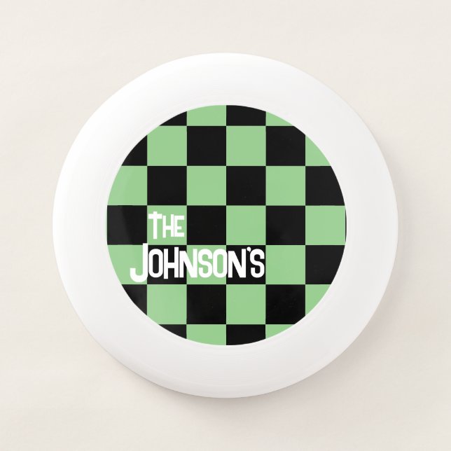 Mint Punk Rocker with Name Wham-O Frisbee (Front)