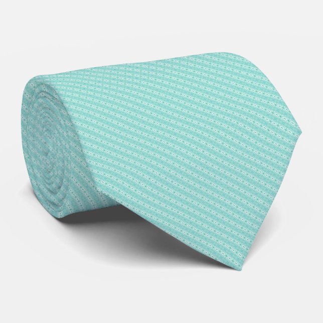 Mint Serenity Neck Tie (Rolled)