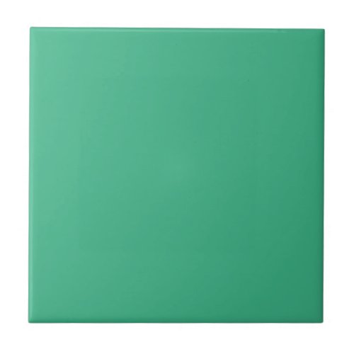 Mint Solid Color Ceramic Tile