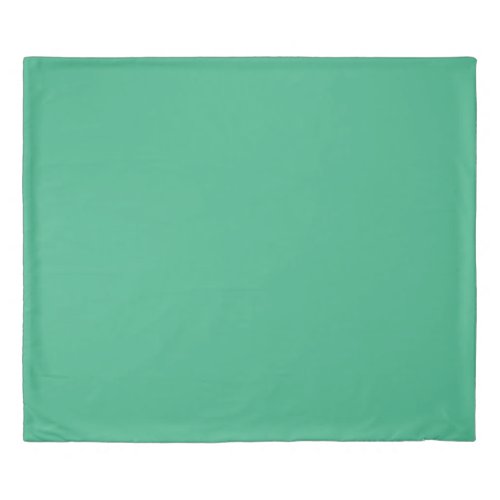 Mint Solid Color Duvet Cover