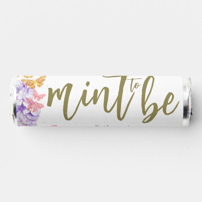 Mint to Be Boho Butterfly Hydrangea Bridal Shower (Front)