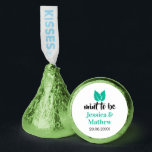 Mint To Be Elegant Wedding Custom  Hershey®'s Kisses®<br><div class="desc">Mint To Be Elegant Wedding Custom Hershey®'s Kisses® . Choose the style and assembly from the options menu. The perfect way to gift the mints to your wedding guests at the reception.</div>