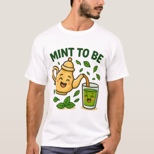 Mint to Be – Funny Moroccan Tea Cartoon T-Shirt