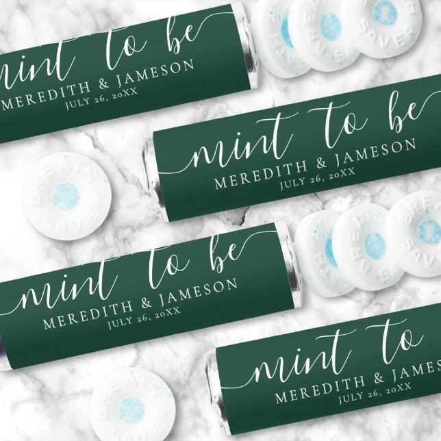 Mint To Be Green Wedding Breath Savers® (Mint To Be Emerald Green Wedding)