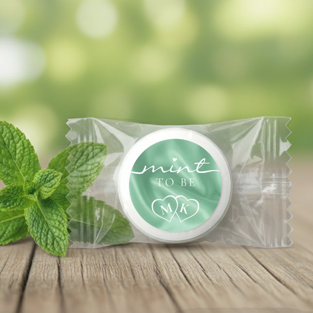 Mint to Be Heart Monogram Green Wedding Life Saver® Mints (Mint to Be Heart Monogram Green Wedding Life Saver® Mints
)