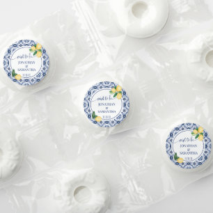 Mint to Be Mediterranean Lemons Wedding Favor