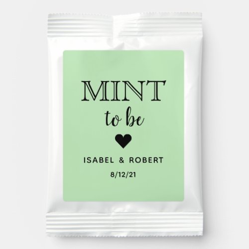 Mint to be Mint Green Wedding Favor Margarita Drink Mix