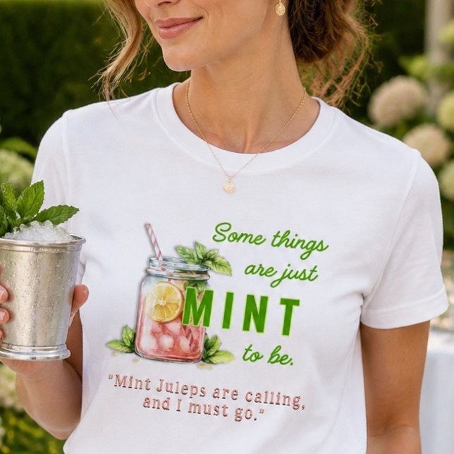 Mint to Be | Mint Julep Tri-Blend Shirt (Creator Uploaded)