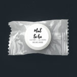 Mint to be modern elegant wedding favor<br><div class="desc">Designed by The Arty Apples Limited</div>