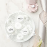 Mint to Be | Modern Fun Wedding Mint Life Saver® Mints<br><div class="desc">Simple, stylish "mint to be" wedding day mint candy favors in a modern minimalist design style with a handwritten script typography in classic black and white written in an informal casual style. The text can easily be personalized for a unique one of a kind design for your special day. The...</div>