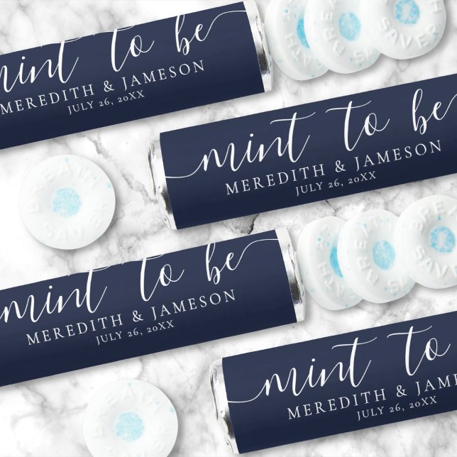 Mint To Be Navy Blue Wedding (Mint To Be Navy Blue Wedding)