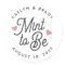 Mint to Be Personalized Wedding Favor