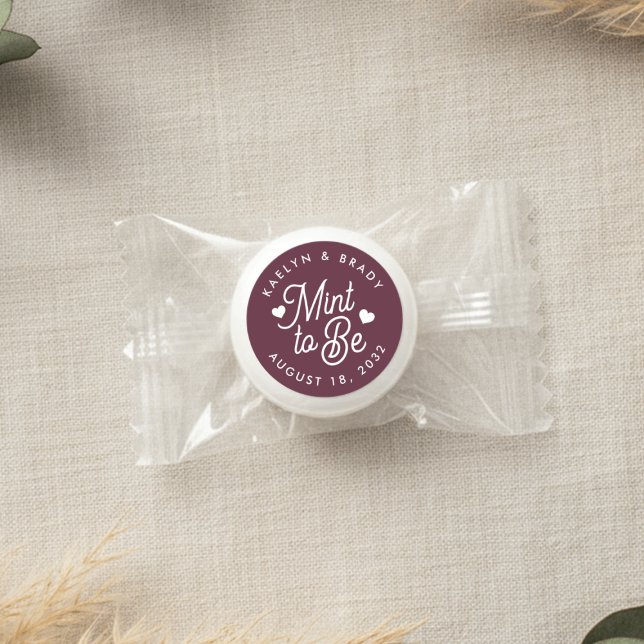 Mint to Be | Personalized Wedding Life Saver® Mints (Creator Uploaded)