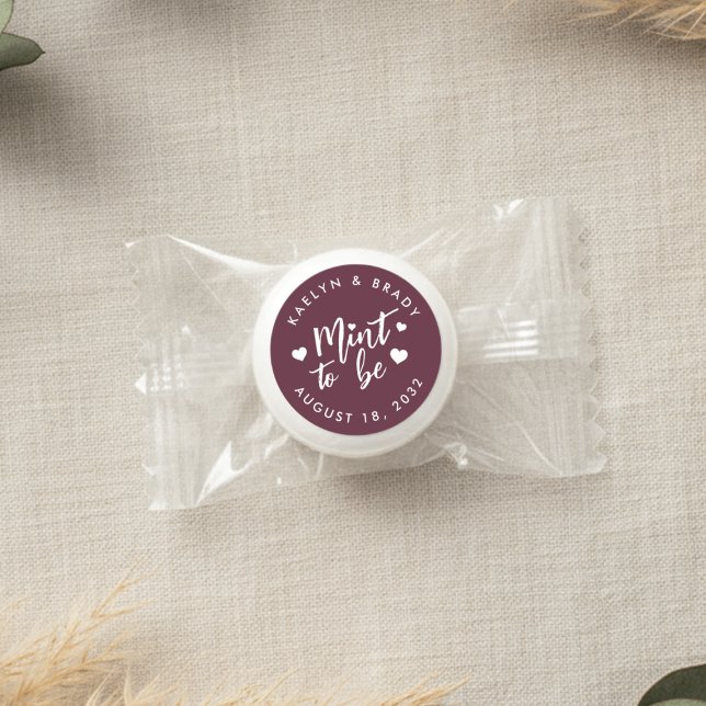 Mint to Be | Personalized Wedding Life Saver® Mints (Creator Uploaded)