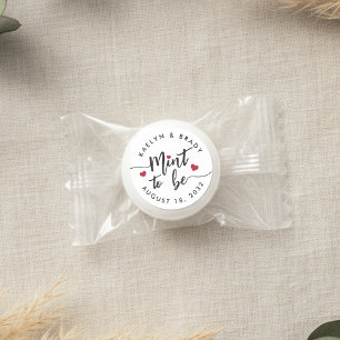 Mint to Be   Personalized Wedding Life Saver® Mints