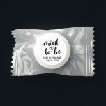 Mint To Be Personalized Wedding Life Savers Life Saver® Mints<br><div class="desc">It's mint to be! Add these fun personalized wedding mints to your event. Personalize these mint to be wedding favors by adding names and the wedding date. These custom wedding mints will also be perfect for bridal showers.</div>
