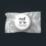 Mint To Be Personalized Wedding Life Savers Life Saver® Mints<br><div class="desc">It's mint to be! Add these fun personalized wedding mints to your event. Personalize these mint to be wedding favors by adding names and the wedding date. These custom wedding mints will also be perfect for bridal showers.</div>