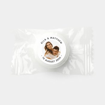 Mint To Be Personalized Wedding Thank You Photo  Life Saver® Mints by Gorjo_Designs at Zazzle