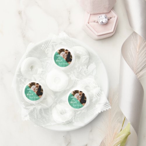 Mint To Be  Photo Wedding Favor Life Saver Mints