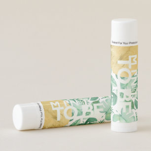 "Mint To Be" Wedding Party Favor Chap Stick Lip Balm