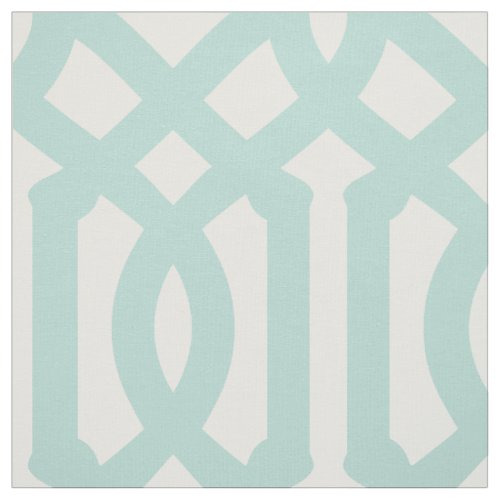 Mint Trellis Large Scale Fabric