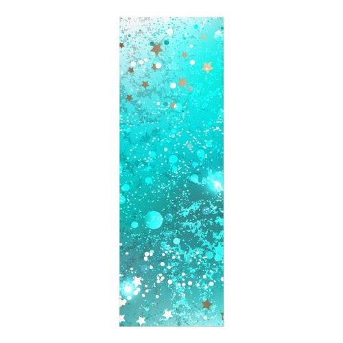 Mint Turquoise Foil Background Photo Print