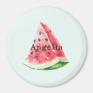 Mint Watermelon Fruit Magnet