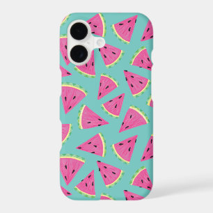 Mint Watermelon pattern iPhone 17 Case