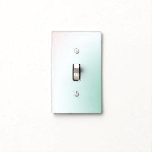 Mint White Blush Light Switch Cover