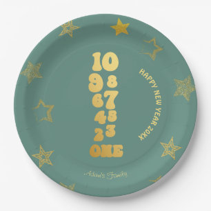 Minted New Years Eve Party  Paper Plates