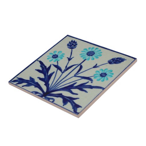 Minton Arts & Crafts Wm Morris Style Repro 1890 Ceramic Tile | Zazzle