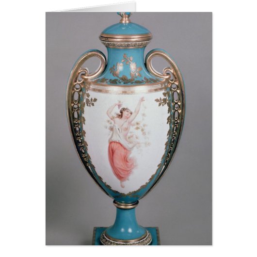 Minton vase, 1862 cards (Front)