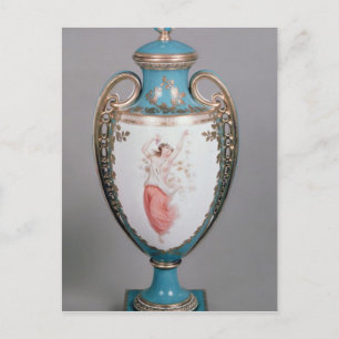 Minton vase, 1862 postcard