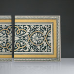 Mintons UK Classical Greek Floral Pattern Ceramic Tile<br><div class="desc">Unveil the mystic allure of the ancient Greek world with this rare ceramic repro tile originally crafted by the renowned Mintons UK. This exquisite piece features a traditional Grecian floral pattern transfer printed in rich blue and faux gold, echoing the grandeur and luxury of an age-old civilization. The panel's design...</div>