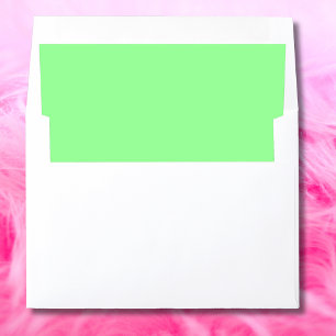 Minty Blue freshness for lighthearted celebrations Envelope Liner