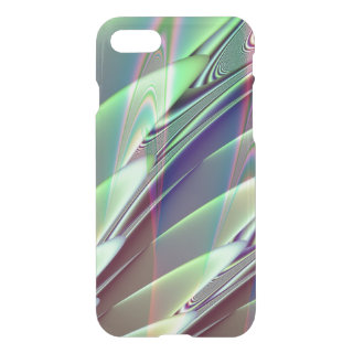 Minty Green Fractal iPhone 7 Case
