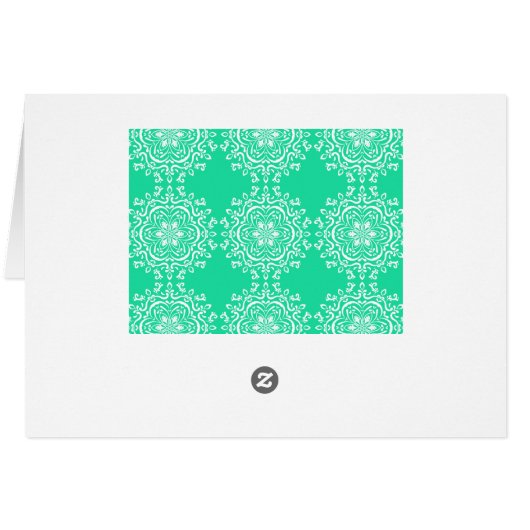 Minty Mandala (Back Horizontal)
