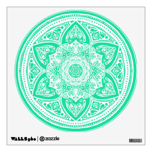Minty Mandala Wall Sticker