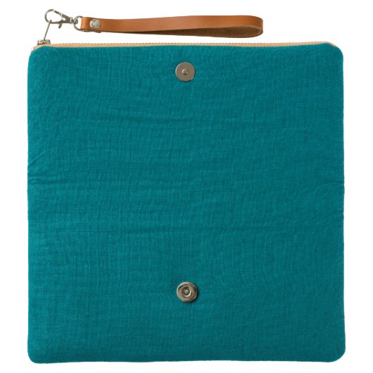 Minty Mermaid Clutch (Inside Open)