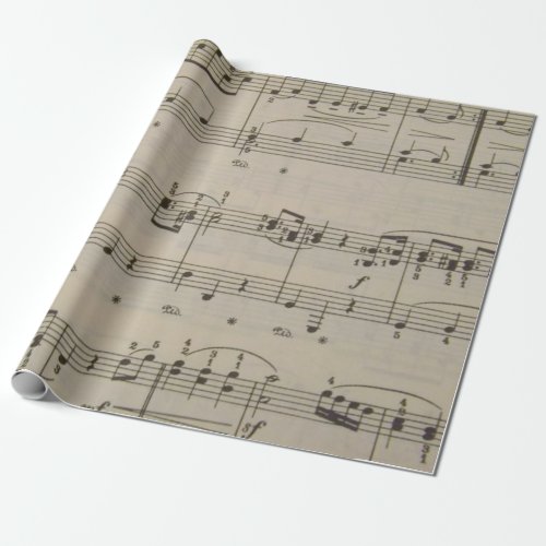 Minuet in G Wrapping Paper