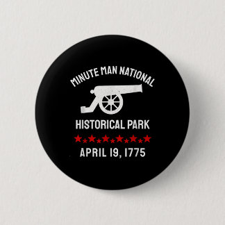 Minute Man National Historical Park Revolutionary Button