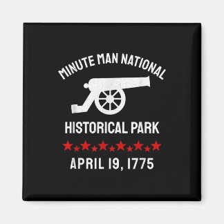 Minute Man National Historical Park Revolutionary  Magnet