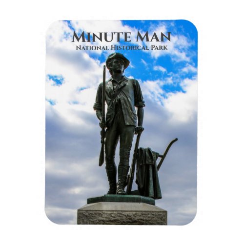 Minute Man Statue Minute Man National Hist Park Magnet