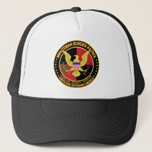 Minuteman Border Patrol (v157-9) Trucker Hat