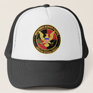 Minuteman Border Patrol  (v157-9) Trucker Hat